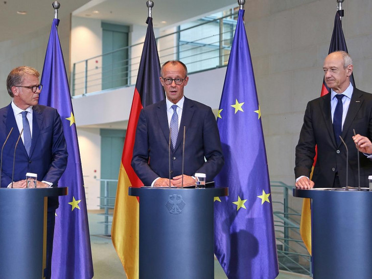Empfang Vertreter der Unternehmensinitiative "Made for Germany" durch BK Merz am 21.07.2025