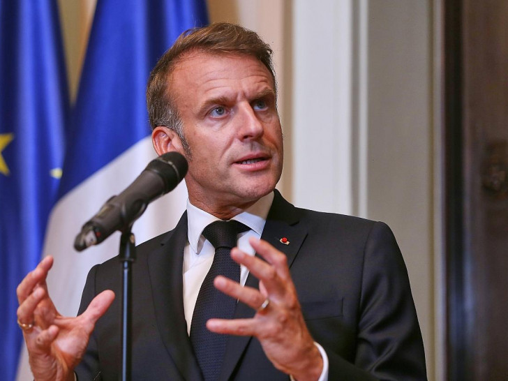 Emmanuel Macron am 23.07.2025