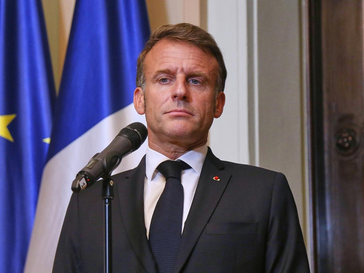 Emmanuel Macron am 23.07.2025