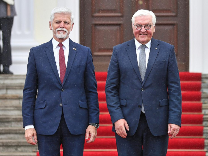 Petr Pavel und Frank-Walter Steinmeier am 09.07.2025