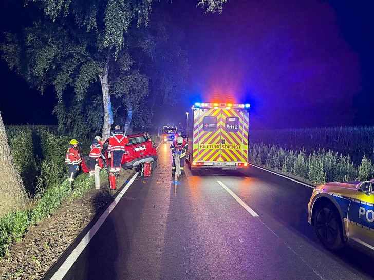 Unfallstelle L124 (Archiv)