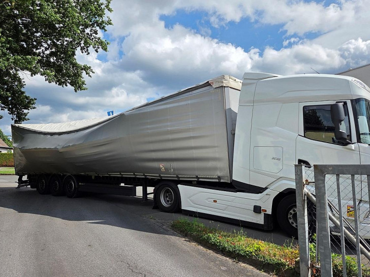 Betroffener Lkw (Archiv)