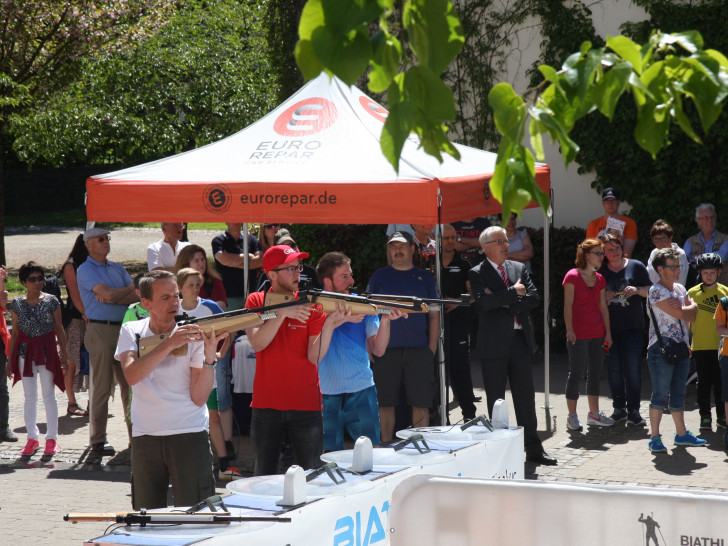 In Wolfenbüttel kann man bald auch im Sommer einen Biathlon erleben.