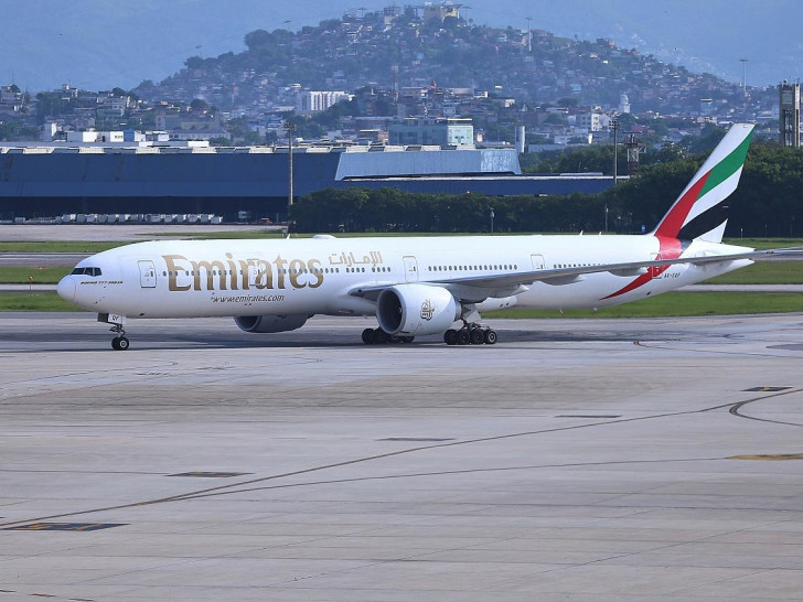 Flugzeug vom Emirates (Archiv)