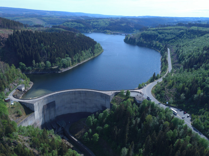 Die Okertalsperre.