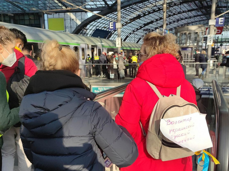 Ankunft von Flüchtlingen aus der Ukraine in Deutschland (Archiv)