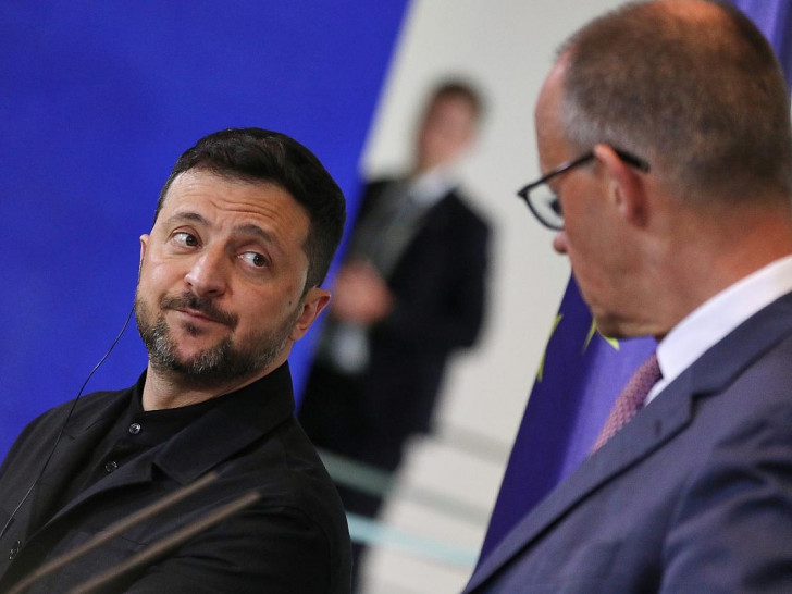 Wolodymyr Selenskyj und Friedrich Merz (Archiv)