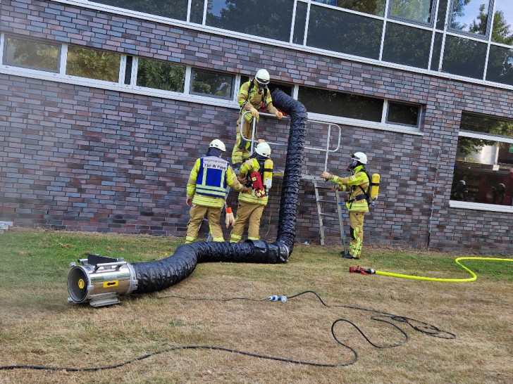 Am Sibylla Merian-Gymnasium ist es zu einem Brand gekommen.