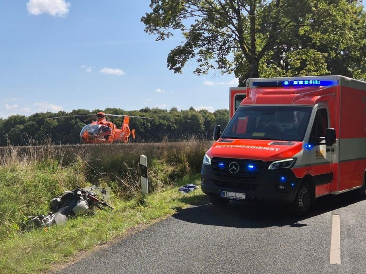 Foto von der Unfallstelle (Archiv)