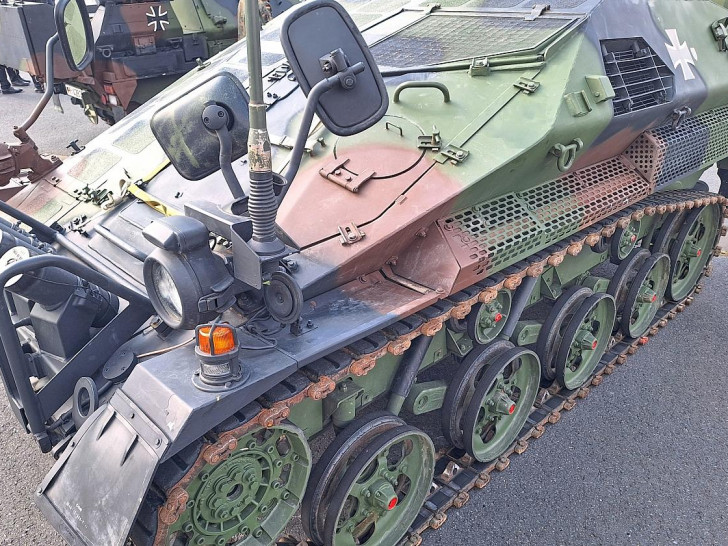 Flugabwehrsystem Ozelot auf Basis des Waffenträgers Wiesel 2 (Archiv)