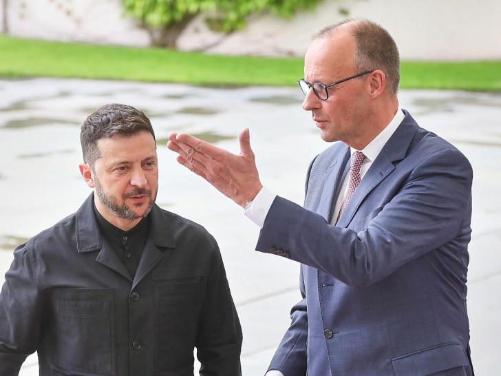 Wolodymyr Selenskyj und Friedrich Merz (Archiv)