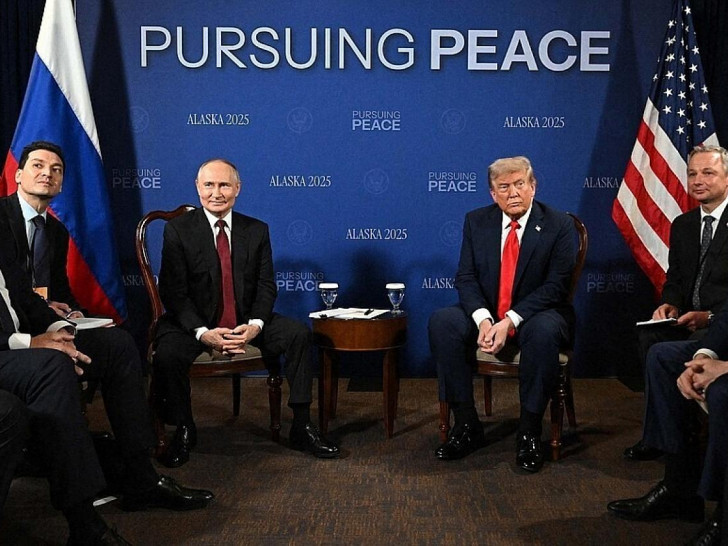 Trump-Putin-Treffen in Alaska am 15.08.2025 (Ortszeit)