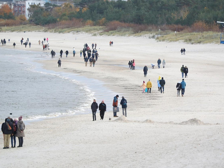 Strand vor Ahlbeck (Archiv)