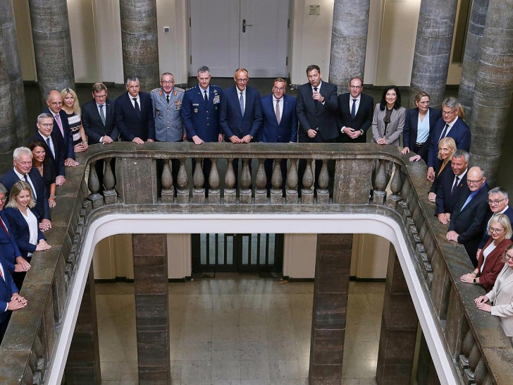Bundeskabinett im Verteidigungsministerium am 27.08.2025