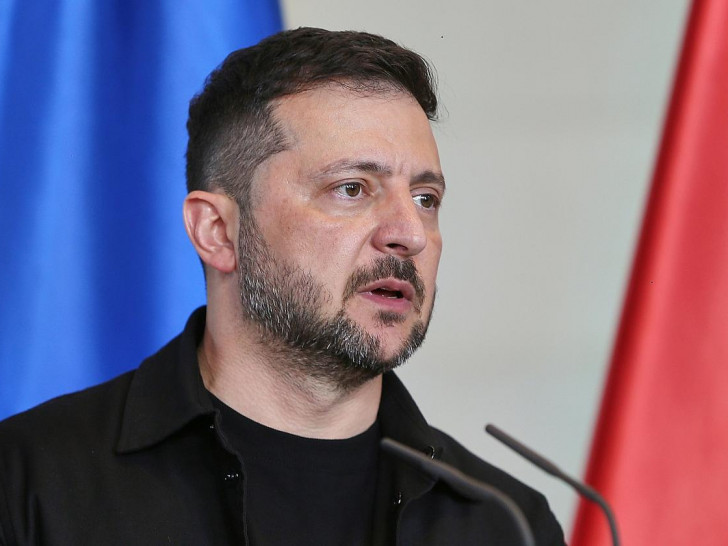 Wolodymyr Selenskyj am 13.08.2025