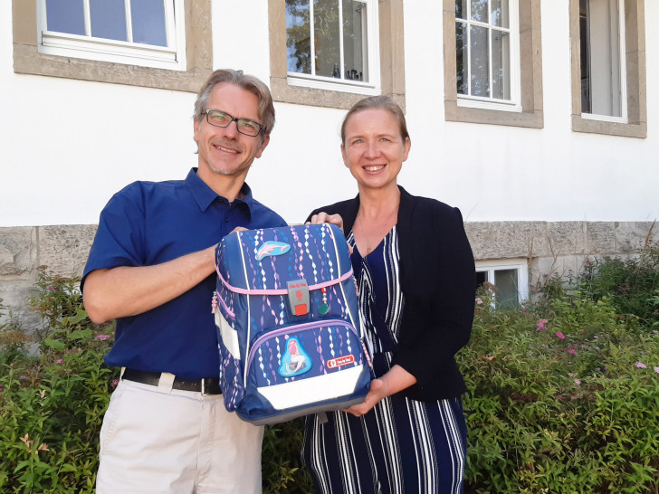 Karsten Piehl, Leiter der sozialdiakonischen Einrichtungen und Dienste, und Martha Pordzik, Erziehungswissenschaftlerin, beide Kirchenkreis Wolfsburg Wittingen.