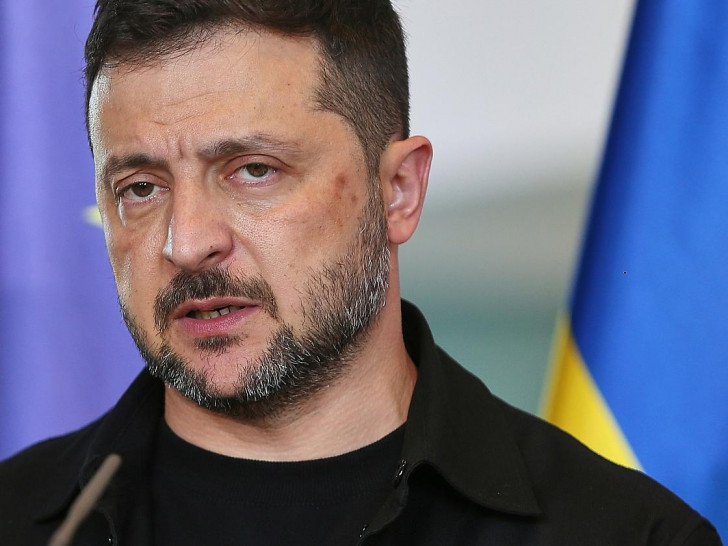 Wolodymyr Selenskyj am 13.08.2025
