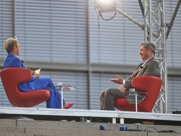 Markus Söder im ARD-Sommerinterview am 24.08.2025