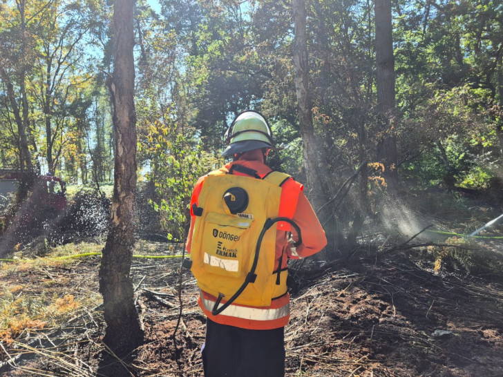 Innerhalb von 24 Stunden musste die Feuerwehr zu einem Waldbrand ausrücken.