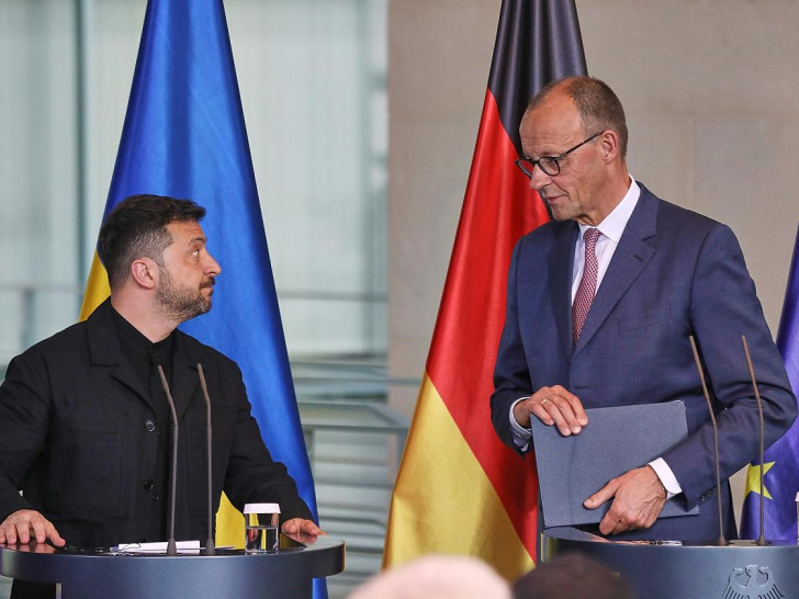 Wolodymyr Selenskyj und Friedrich Merz (Archiv)