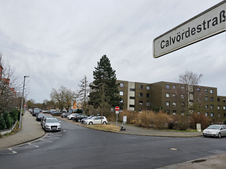 In der Calvördestraße gilt seit Januar eine neue Verkehrsführung.