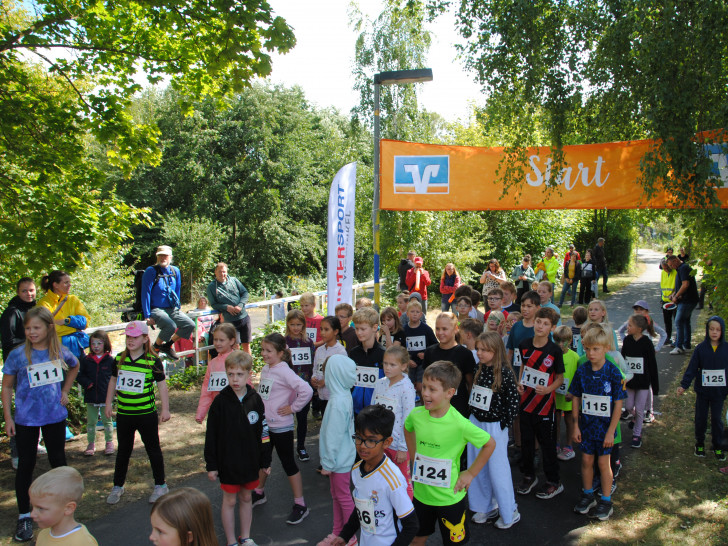 Der Kinderlauf auf dem Ringgleis am Westbahnhof wurde gut angenommen.