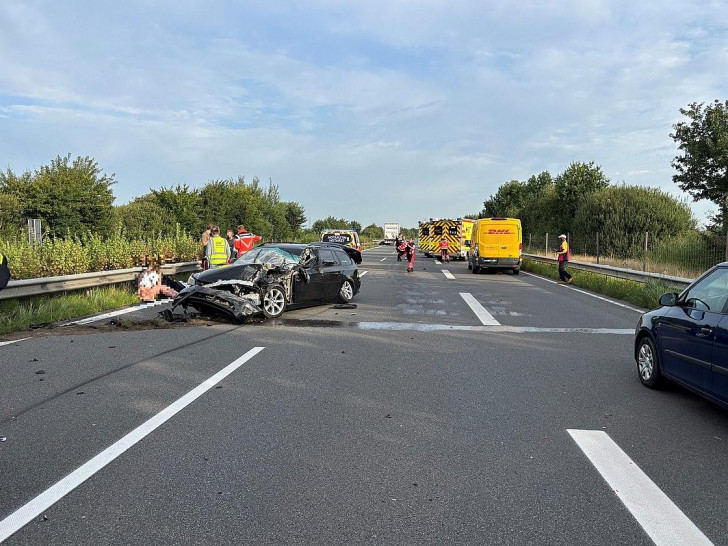 Unfallstelle A26 (Archiv)