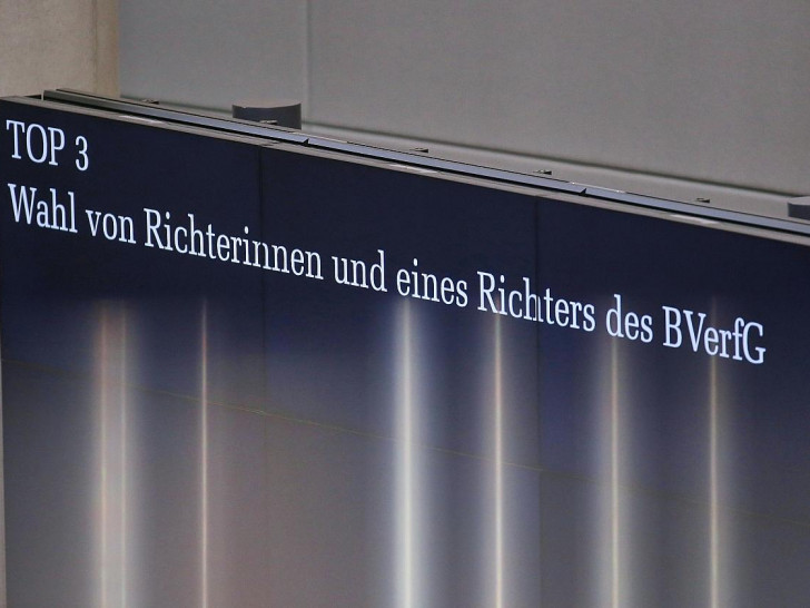 Richterwahl im Bundestag am 25.09.2025