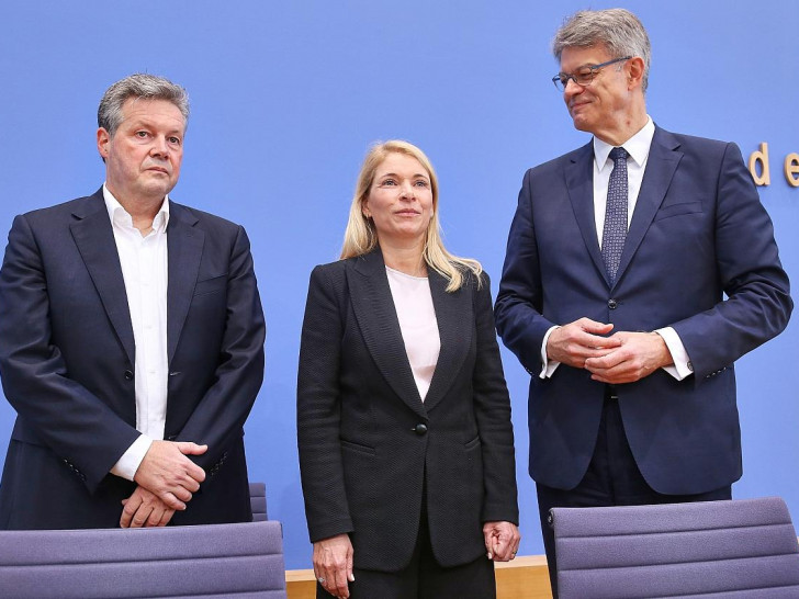 Dirk Rompf, Evelyn Palla und Patrick Schnieder am 22.09.2025