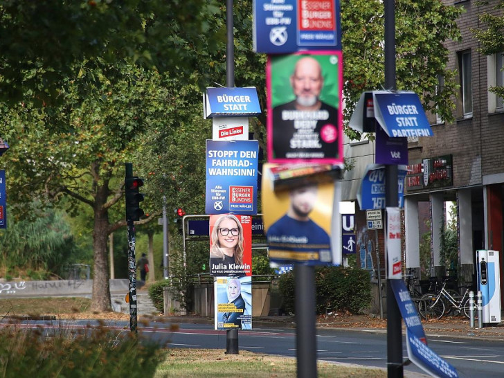 Wahlplakate zur Kommunalwahl (Archiv)