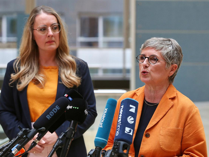 Katharina Dröge und Britta Haßelmann am 02.09.2025