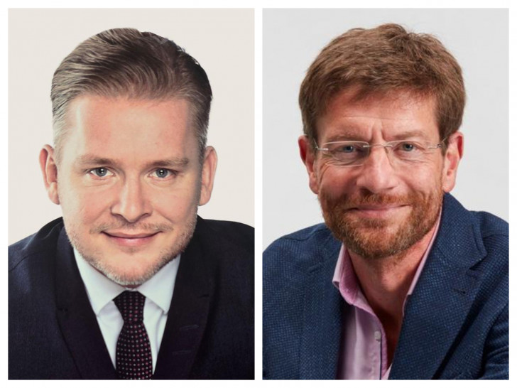 Sebastian Margaschewski (li.) löst Lutz Blume ab.