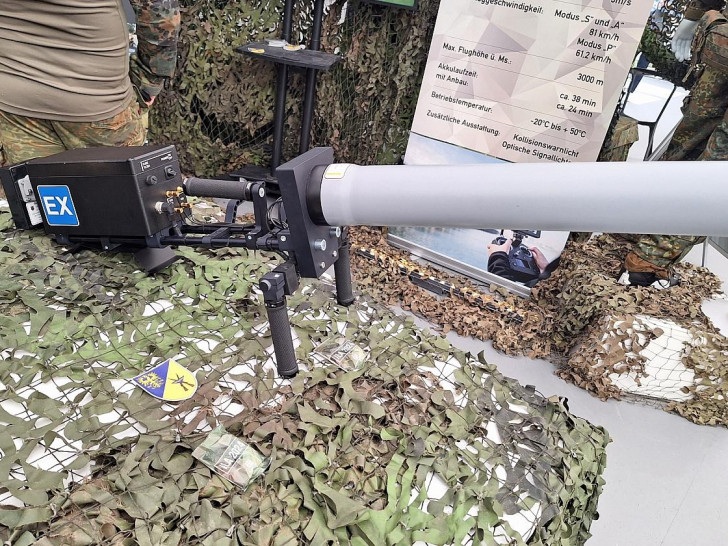 Anti-Drohnen-Gewehr (Archiv)