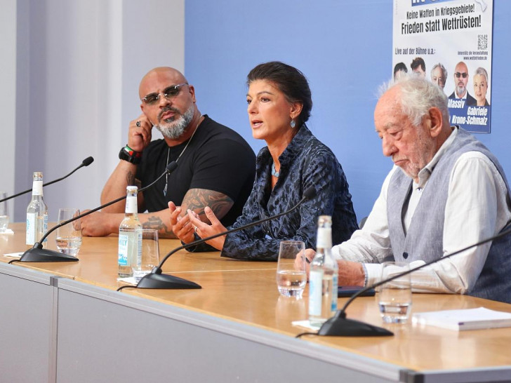 Massiv, Wagenknecht, Hallervorden am 08.09.2025