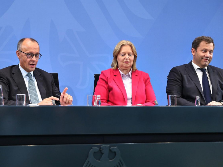 Merz, Bas und Klingbeil (Archiv)