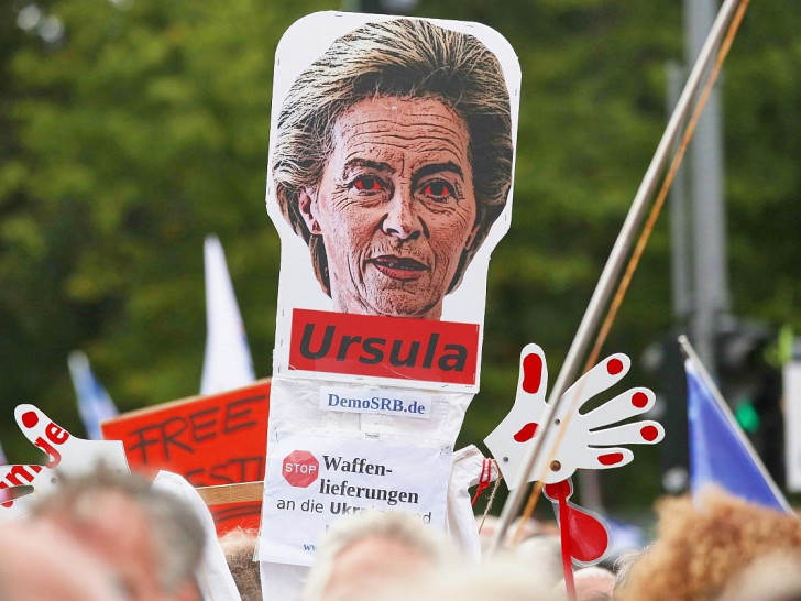 Protest gegen Ursula von der Leyen (Archiv)