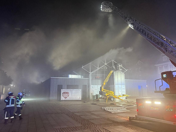 Gastronomie-Küche wird Raub der Flammen (Archiv)
