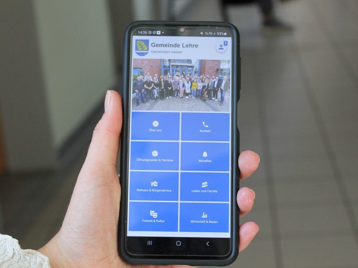 Die neue App der Gemeinde Lehre bietet Informationen schnell, kompakt und direkt aufs Smartphone.