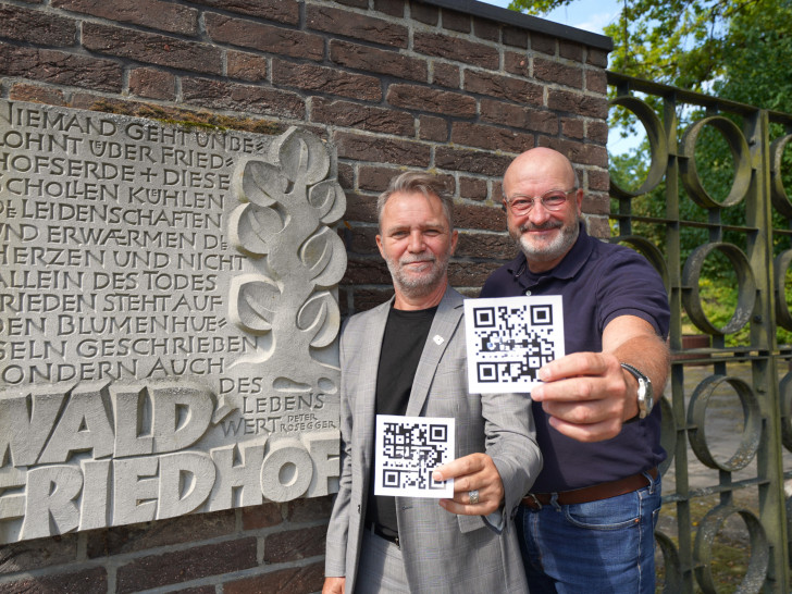 Die PUG setzt sich für QR-Codes auf Grabsteinen ein.