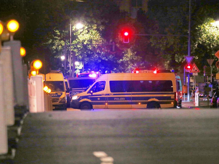 Absperrung für Entschärfung einer Weltkriegsbombe