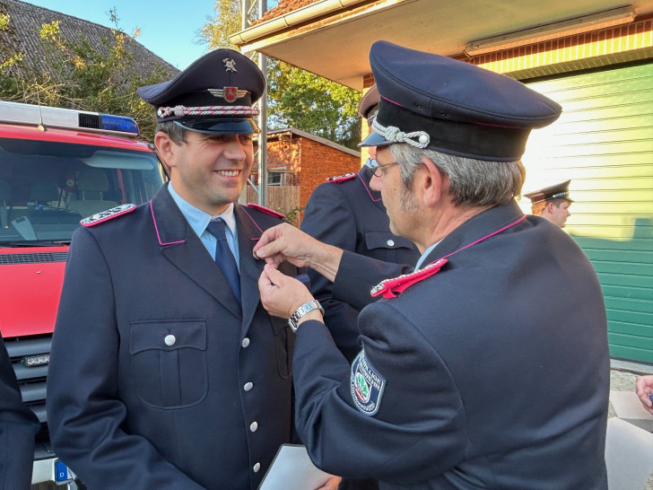 Die Ehrennadeln wurden am Donnerstag verliehen.