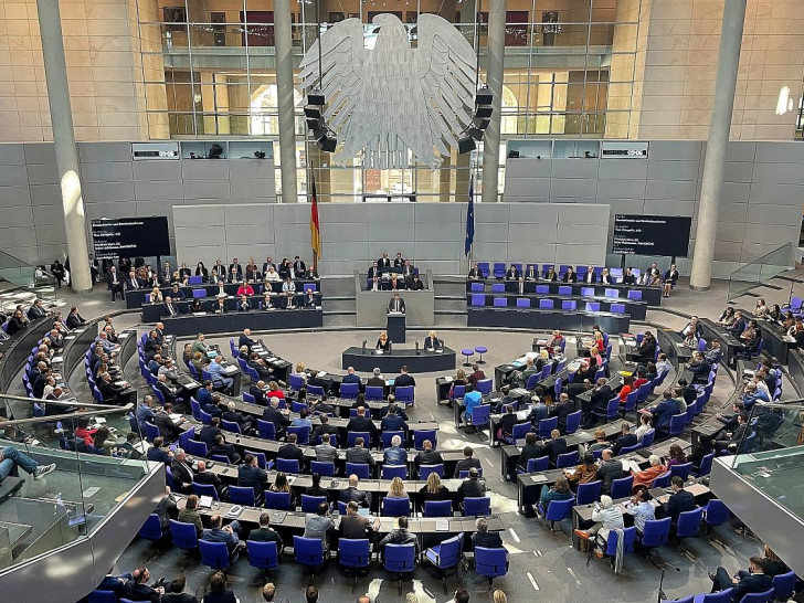 Bundestagssitzung im September 2025