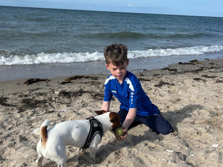 Der siebenjährige Finn aus Hoitlingen leidet an Blutkrebs