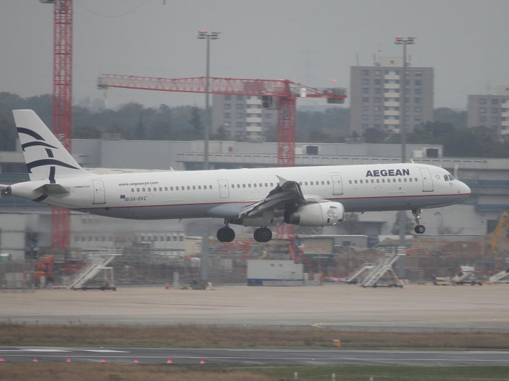 Flugzeug der Aegean Airlines (Archiv)