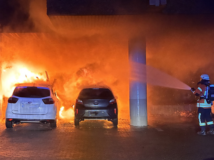 Die Temperaturen erschwerten den Löscheinsatz.