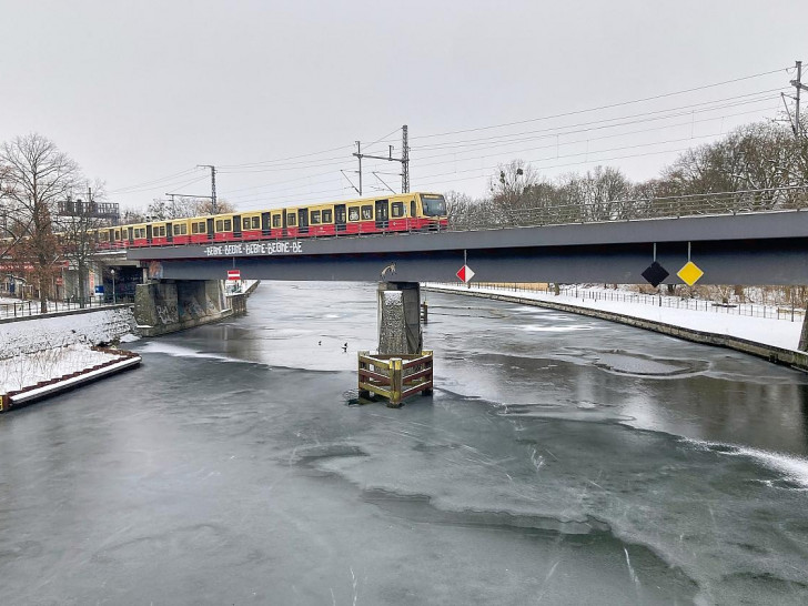 Schnee in Berlin am 09.01.2026