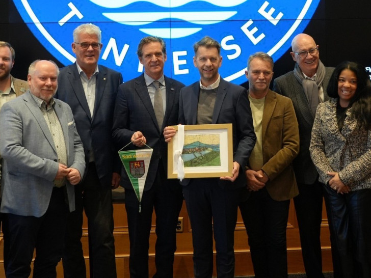 Neben dem Kennenlernen der Stadt und offiziellen Gesprächen mit der Stadtspitze, standen auch zahlreiche Fachbesuche auf dem Programm.