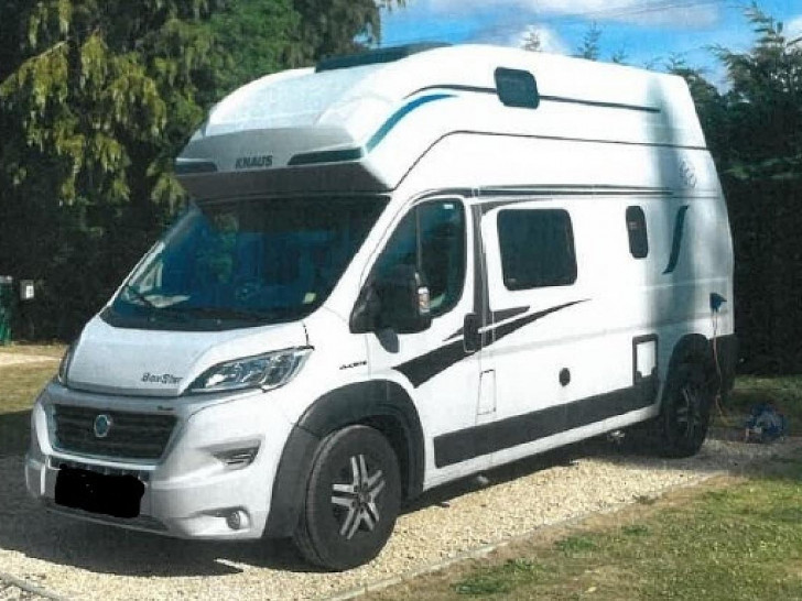 Foto vom entwendeten Wohnmobil