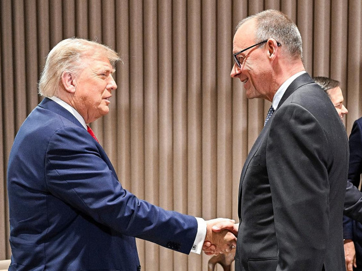 Donald Trump und Friedrich Merz (Archiv)