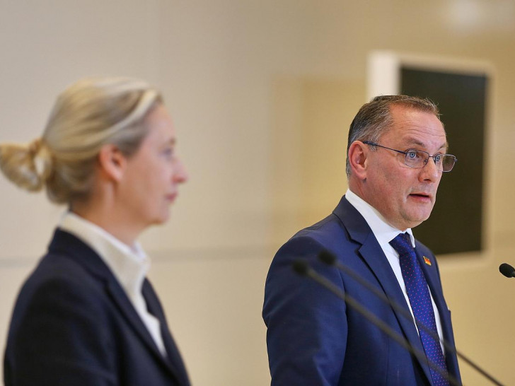 Alice Weidel und Tino Chrupalla (Archiv)